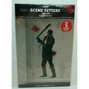 Friday the 13th Jason Voorhees Scene Setters Wall Decoration Banner Poster Mask